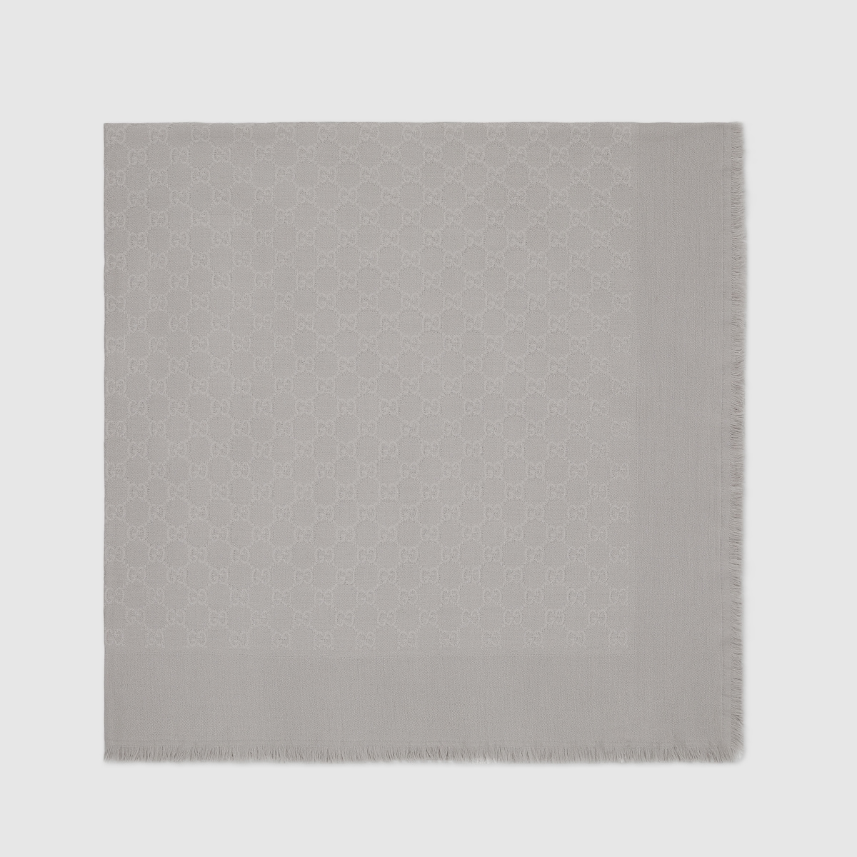 スカーフ Gucci Gg Wool Silk Jacquard Shawl GG wool and silk jacquard shawl in black | GUCCI® US