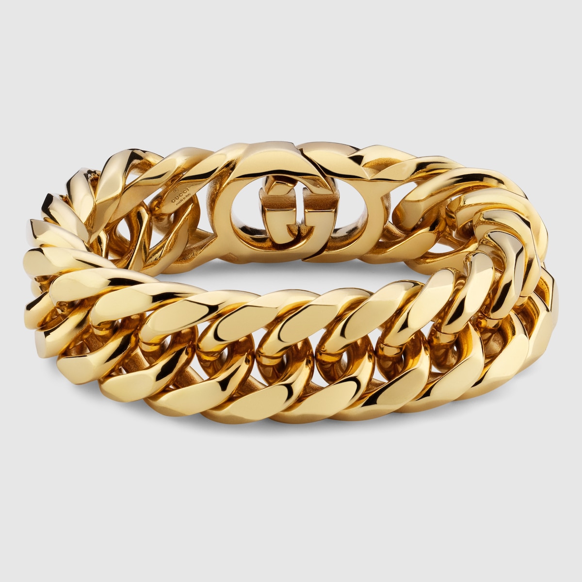 アクセサリー GUCCI interlocking bracelet arabesque GUCCI Silver Arabesque Interlocking G Bracelet Silvery Metal