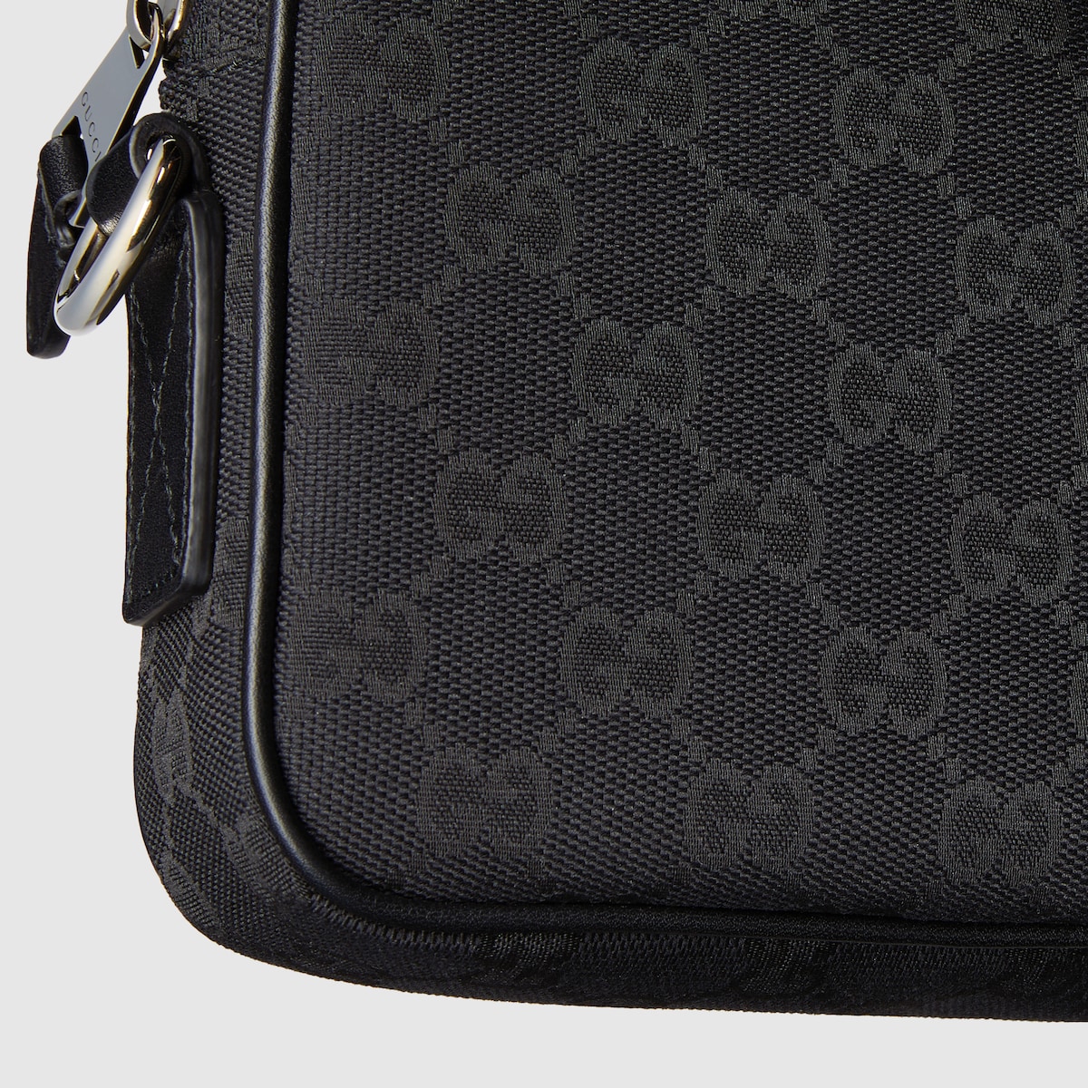 GG canvas small crossbody bag in black GG canvas | GUCCI® SG