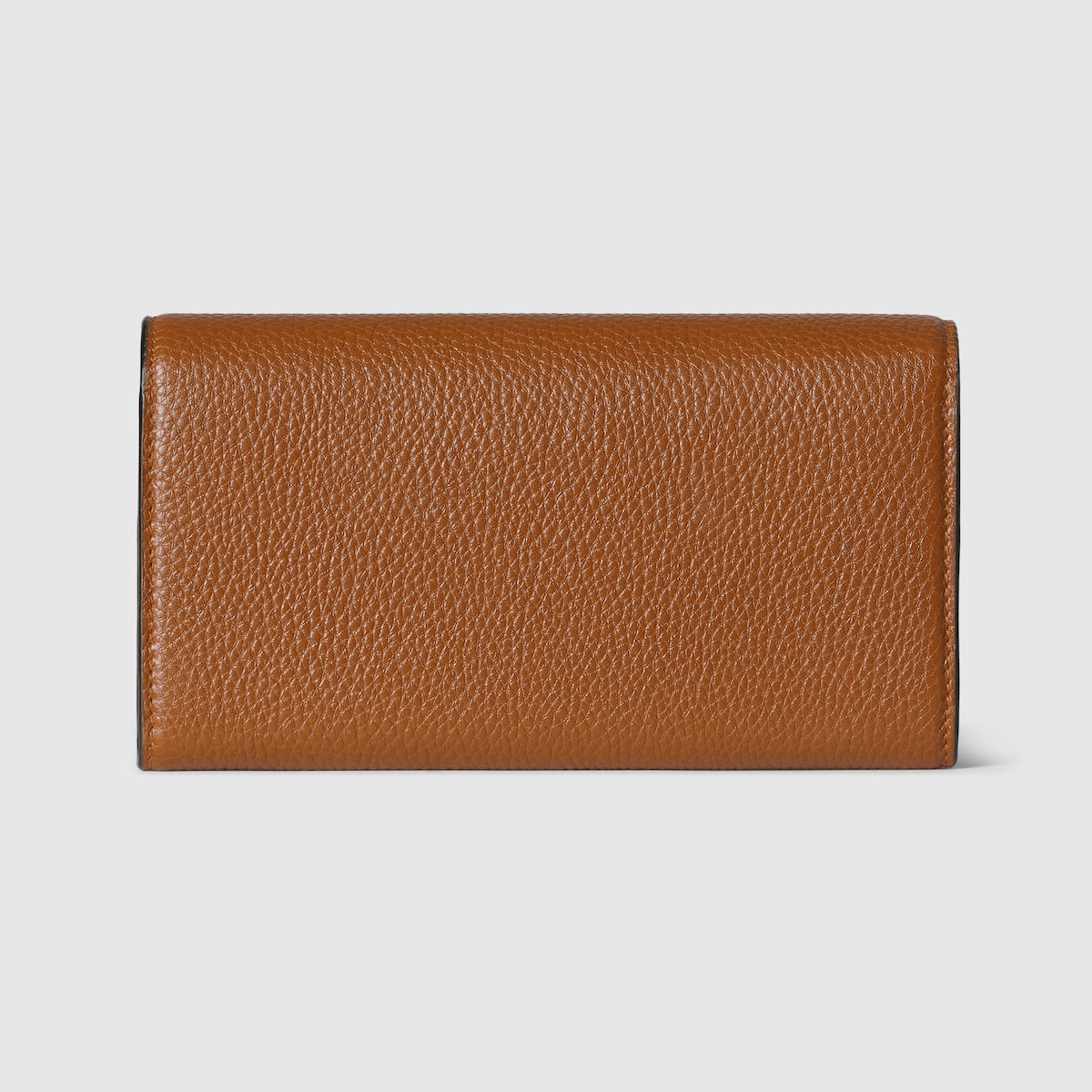 SOFTBIT CONTINENTAL WALLET 19 IN BROWN GRAINY CALFSKIN GOLD HARDWARE