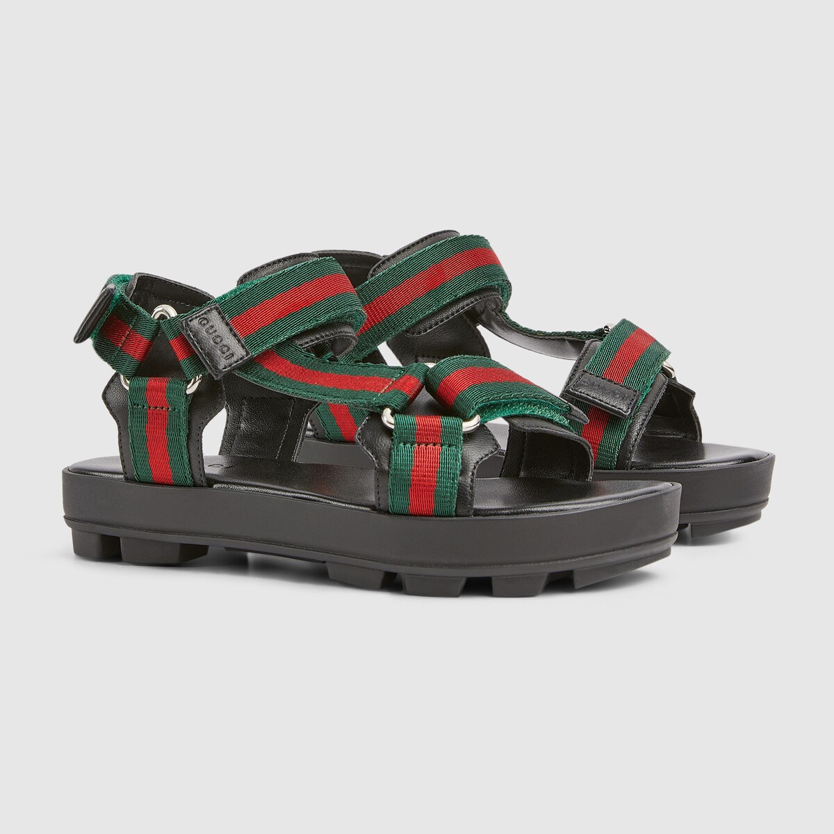 美品　GUCCI Kids 2点　36M Children's Gucci Re-Web trainer in white leather | GUCCI® UK