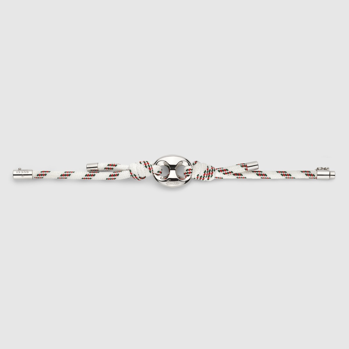 Gucci Marina Chain fabric bracelet in white and multicolor Gucci Marina Chain fabric bracelet in white and multicolor