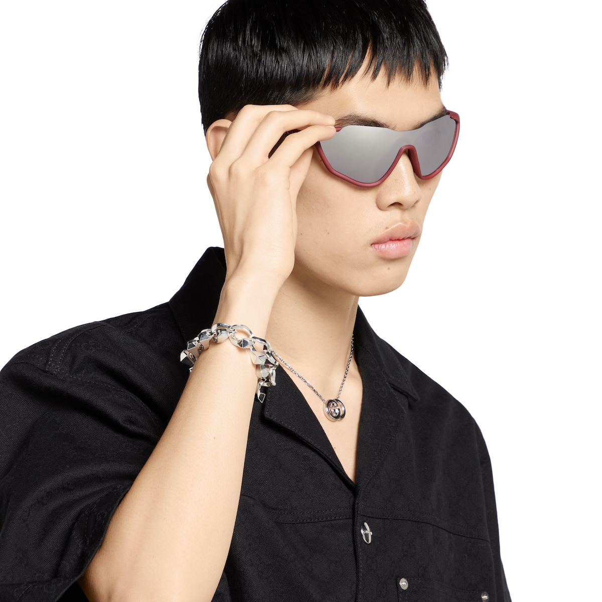 Chiodo chunky intertwined bracelet