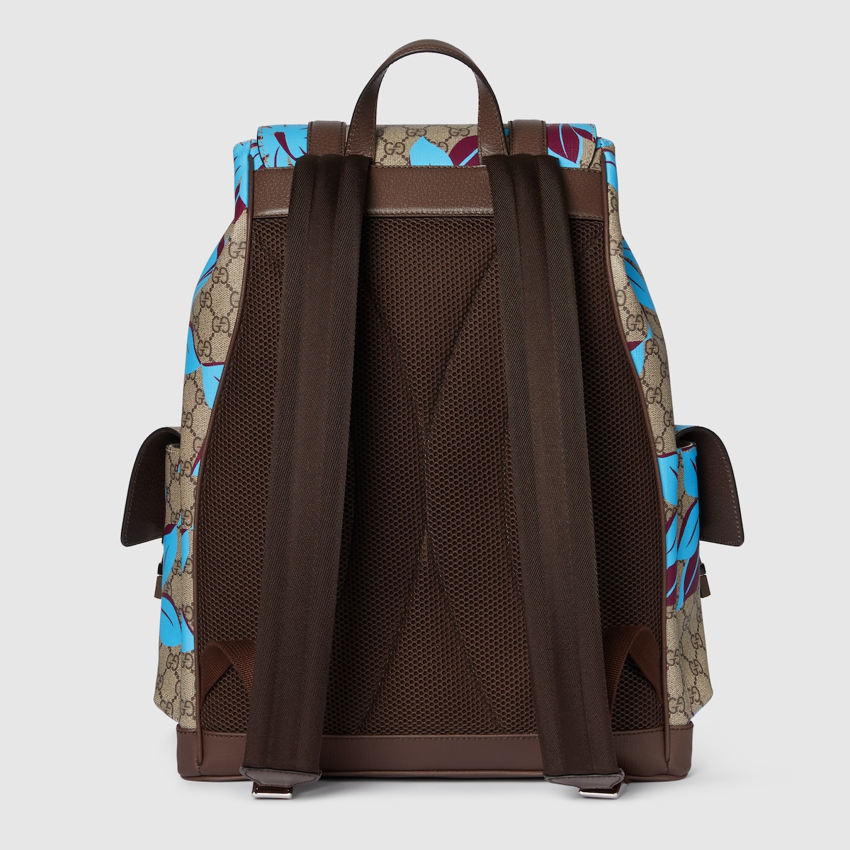 Zaino Con Motivo GG Stampato In Supreme Beige E Marrone Scuro GUCCI zaino-con-motivo-gg-stampato-in-supreme-beige-e-marrone-scuro-gucci