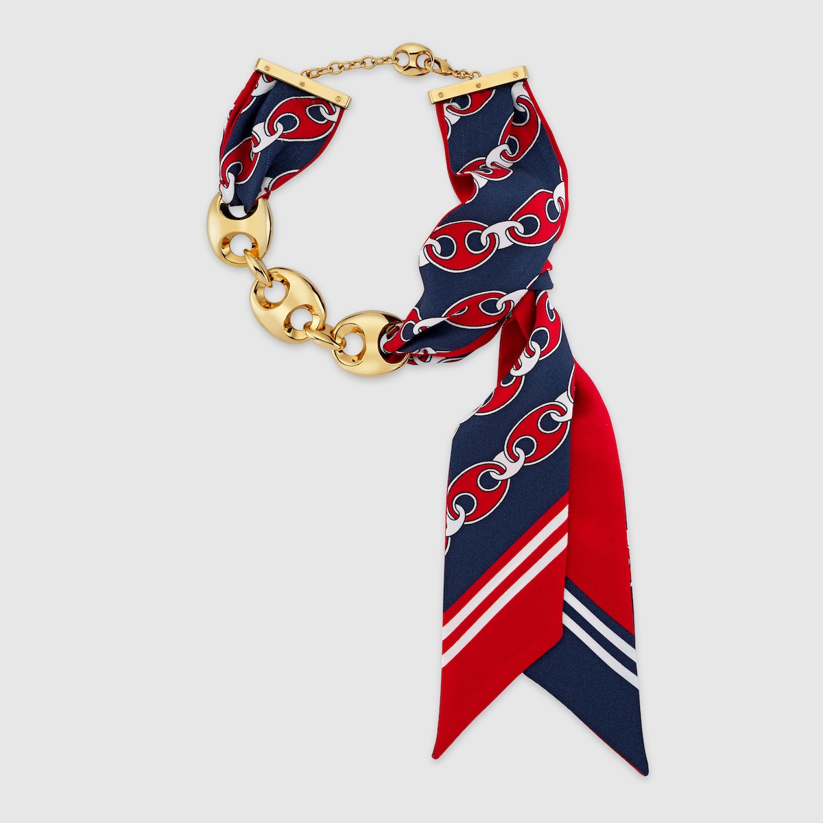 GUCCI MARINA マリナ ブレスレット Gucci Marina Chain enamel bracelet in yellow gold-toned