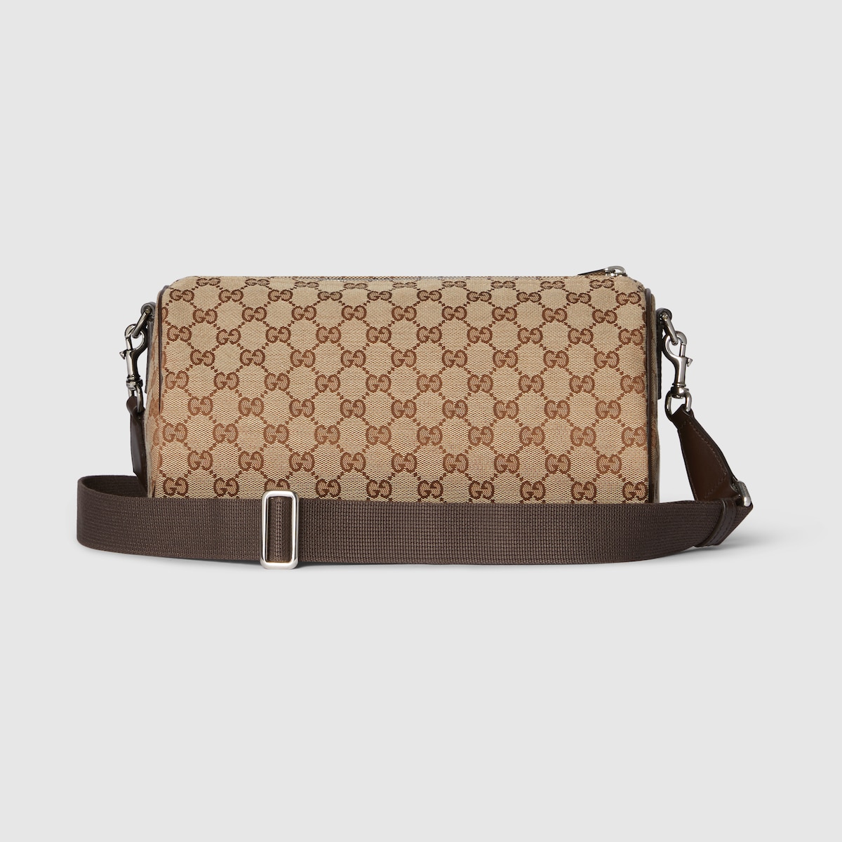 GUCCI GGシマ　ボストンバッグ ブラウン レザー 834455_FAEPT_9753_009_093_0000