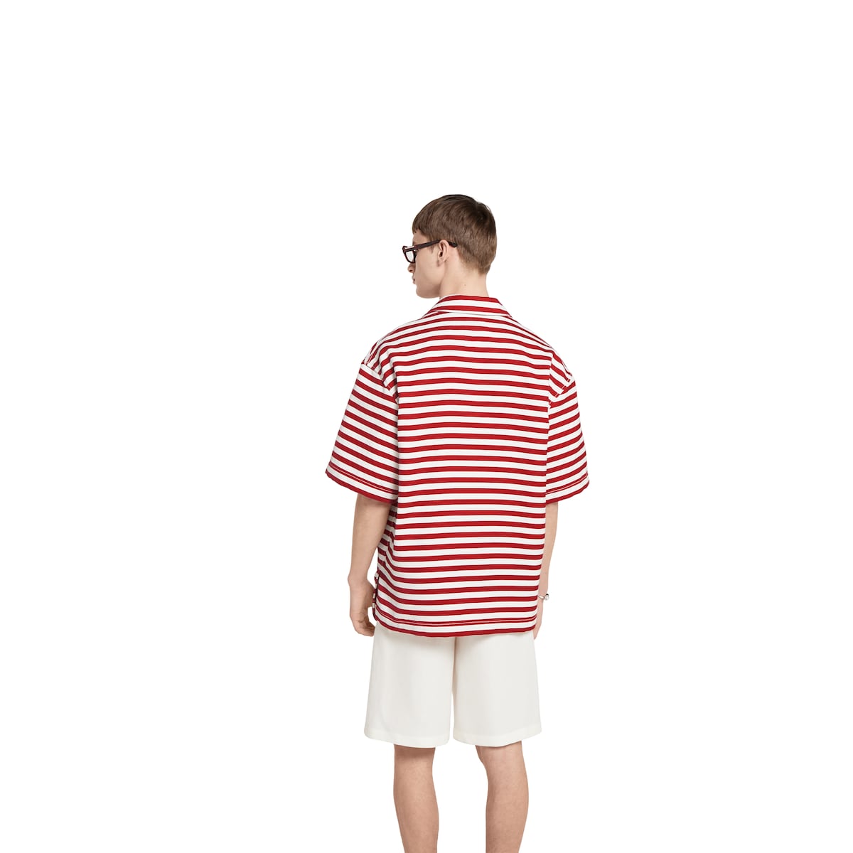 Printed GG cotton jacquard shirt