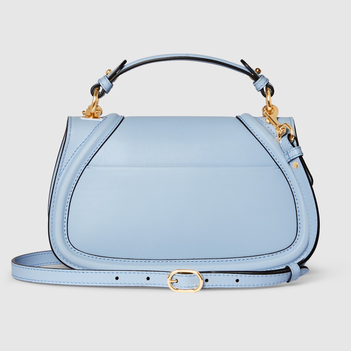 【関税&送料込】Gucci Blue Leather Gucci Blondie Handbag Gucci Blondie medium top handle bag in blue leather | GUCCI® US