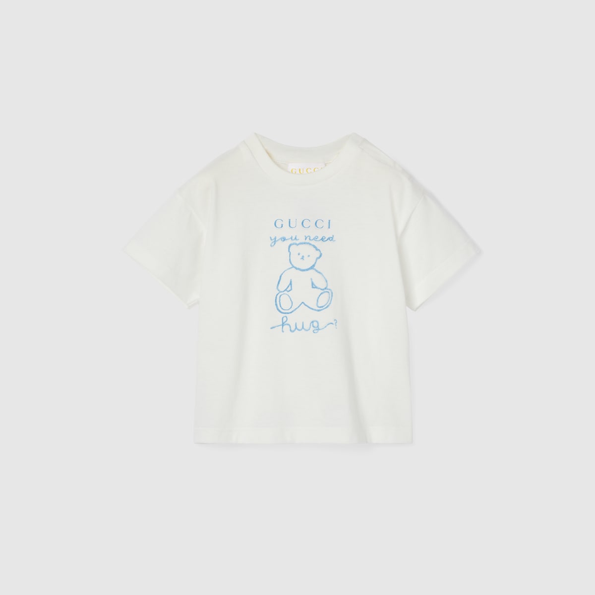 ベビー〕プリント コットン Tシャツ ・ホワイト | GUCCI公式