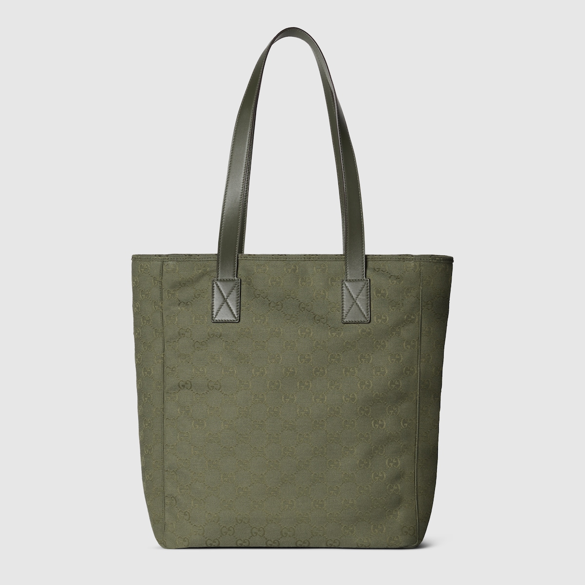 GG canvas medium tote bag in forest green GG canvas | GUCCI® US GG canvas medium tote bag in forest green GG canvas | GUCCI® US