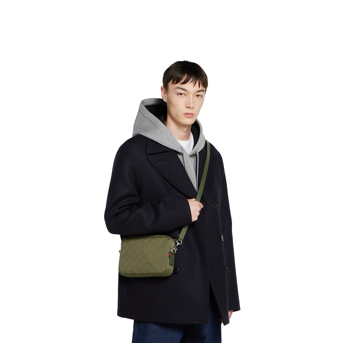 GG canvas small crossbody bag