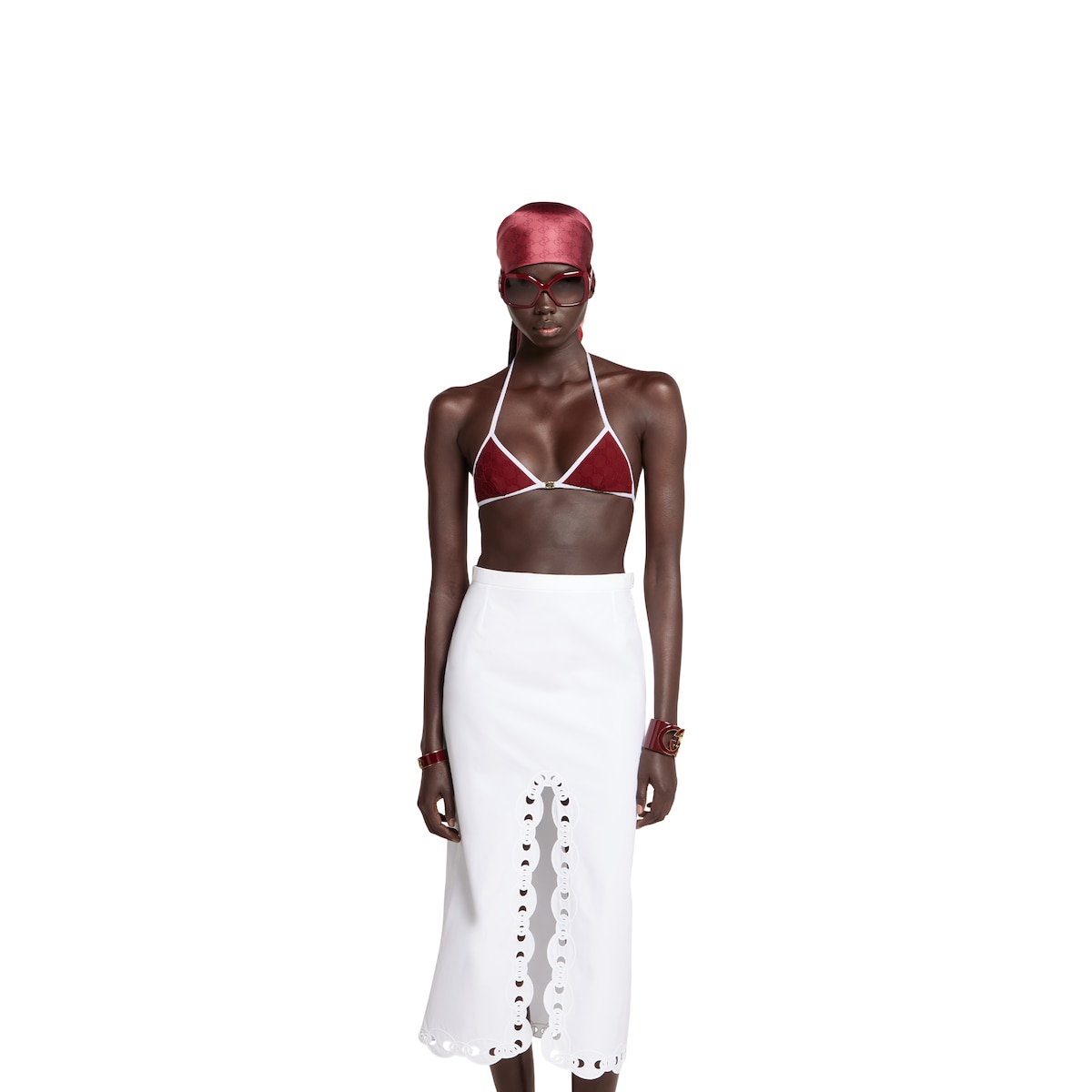 GG terrycloth bikini