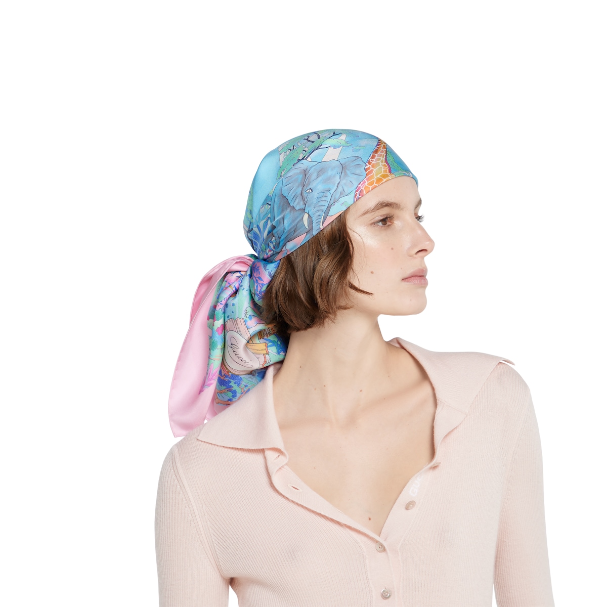 GUCCI ポンチョ 新品同様】GUCCI グッチ ポンチョ ショール
