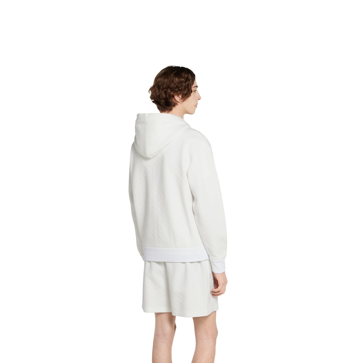 Embossed GG technical jersey zip jacket