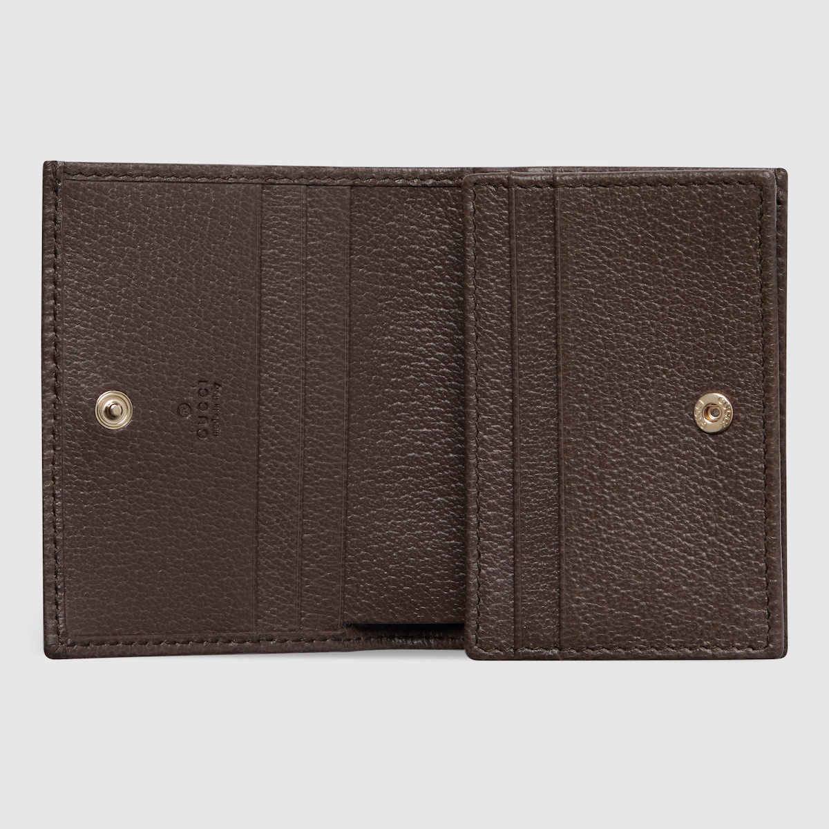 GUCCI オフィディア スモールウォレット オフィディア〕スモールウォレット ・ベージュ＆ブラウン GGスプリーム