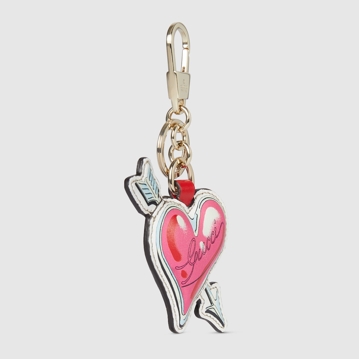GUCCI グッチ　シェリーライン　ハート　キーリング　40066 Gucci Sherry Line Heart Key Ring 40066 | eBay