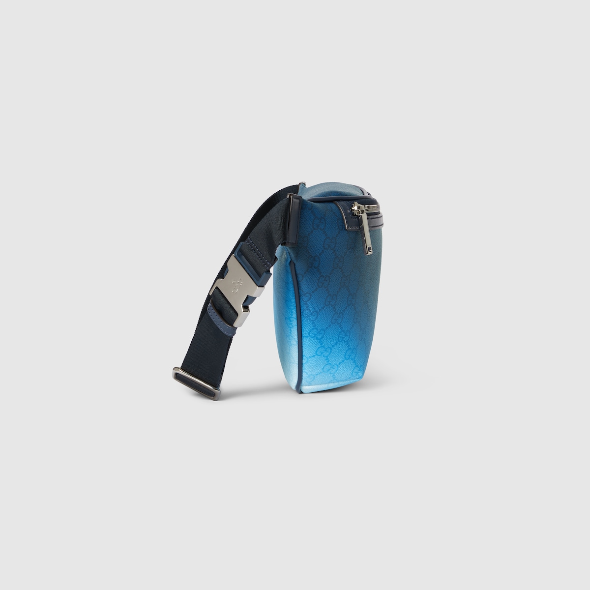Gucci Chroma large belt bag in gradient blue fabric | GUCCI® US
