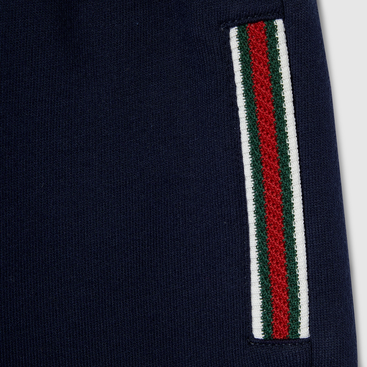 Children's cotton jogging pants in dark blue
