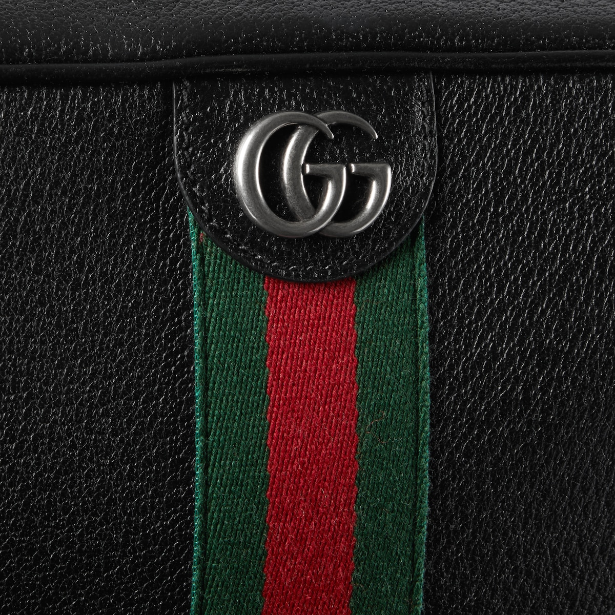 Ophidia medium crossbody bag in black soft leather | GUCCI® US