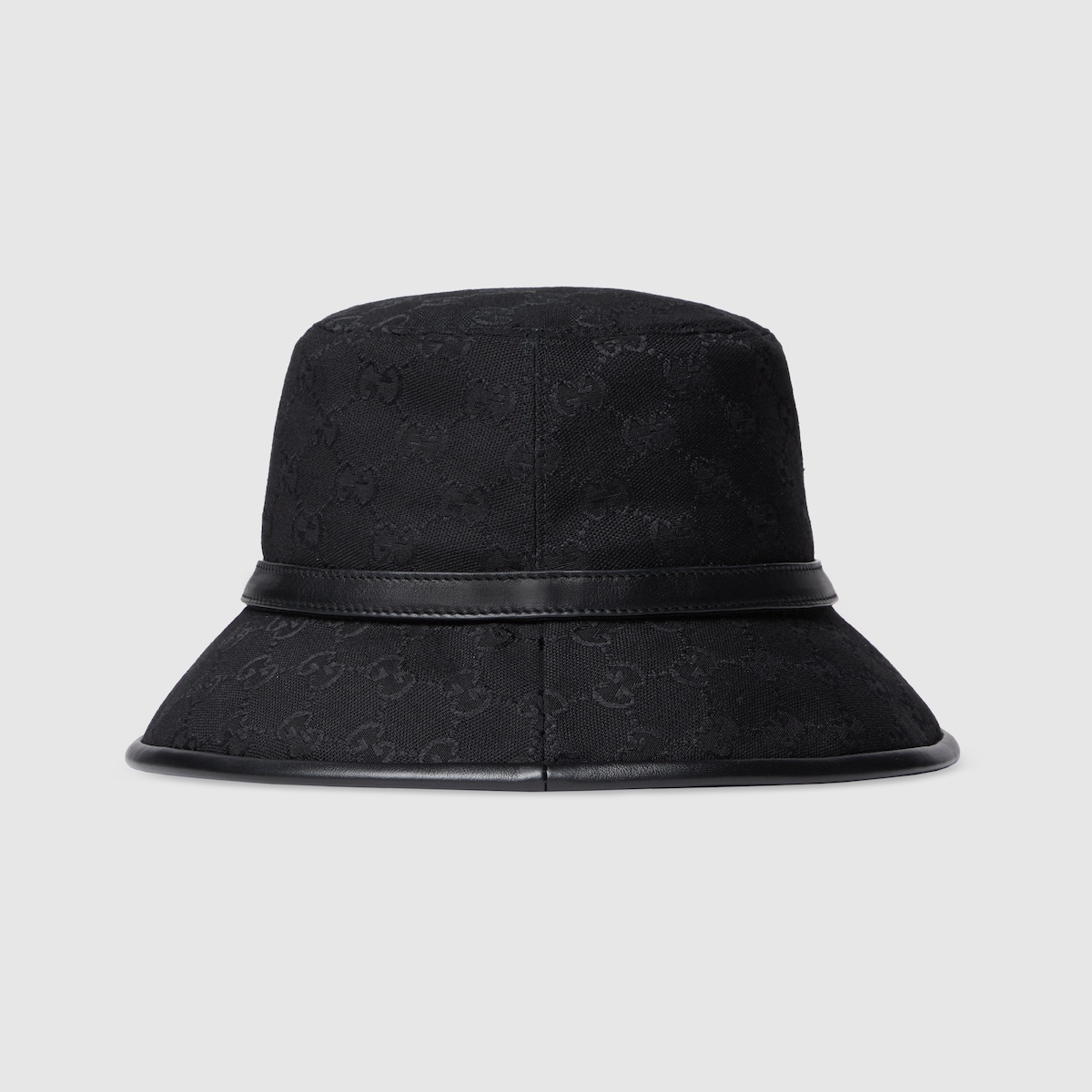 GG Monogram cotton bucket hat in black | GUCCI® US