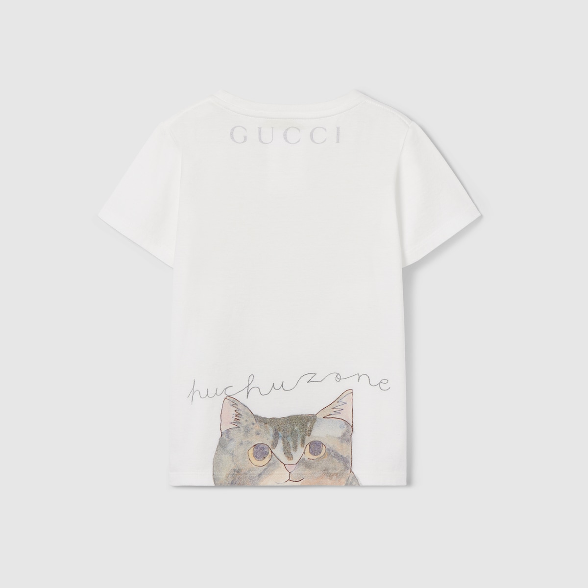 【GUCCI チルドレンズ】Tシャツ チルドレンズ〕プリント コットン Tシャツ ・ホワイト | GUCCI公式