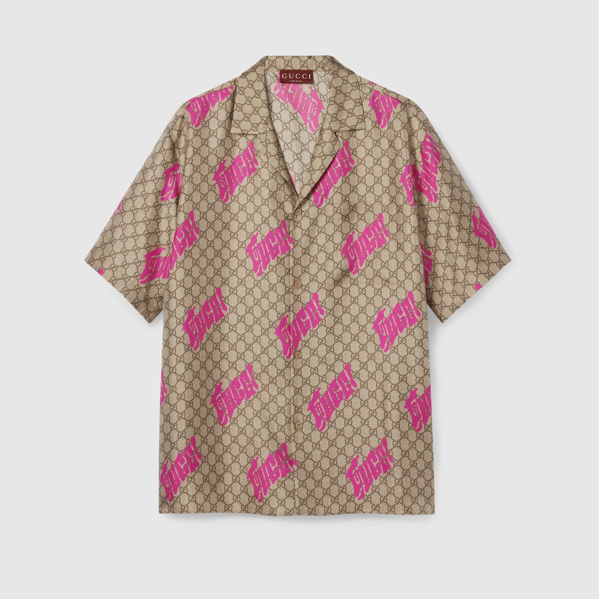 GUCCI◆Floral Silk Bowling Shirt/38/シルク/GRN/花柄/694890 ZAI5R Buy Gucci Floral Silk Bowling Shirt 'Green' - 694890 ZAI5R