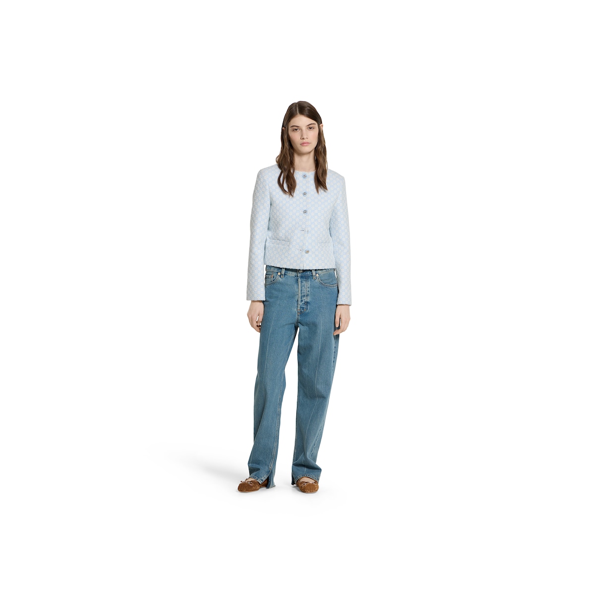 GG cotton bouclé jacket