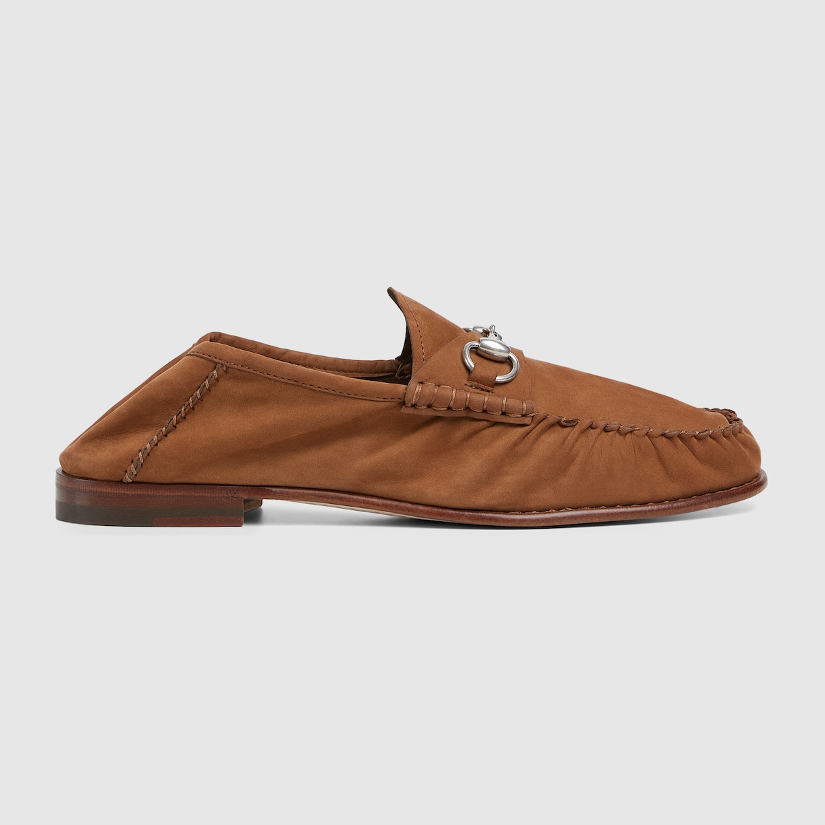 Gigi Herrenloafer in hellbraunes Wildleder | GUCCI® DE