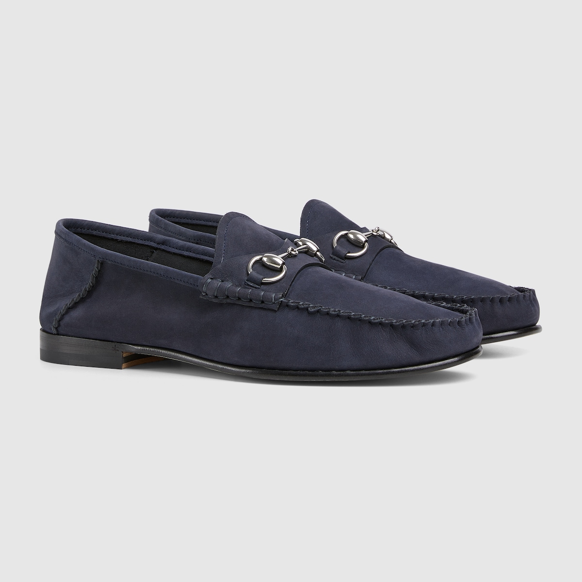 GUCCI ローファー レザー ネイビー GUCCI グッチ レザー ローファー