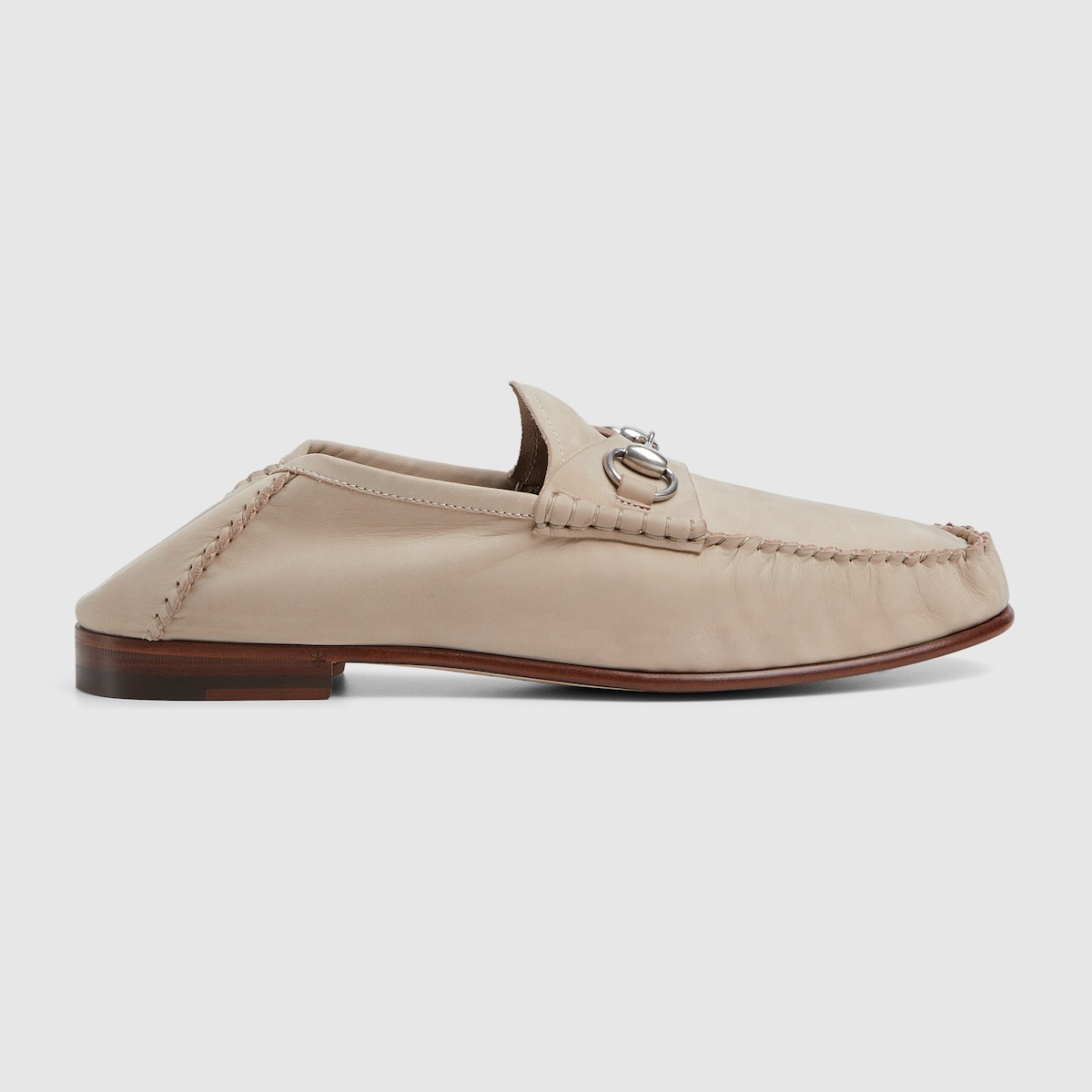 Men's Gigi loafer in beige suede | GUCCI® SG