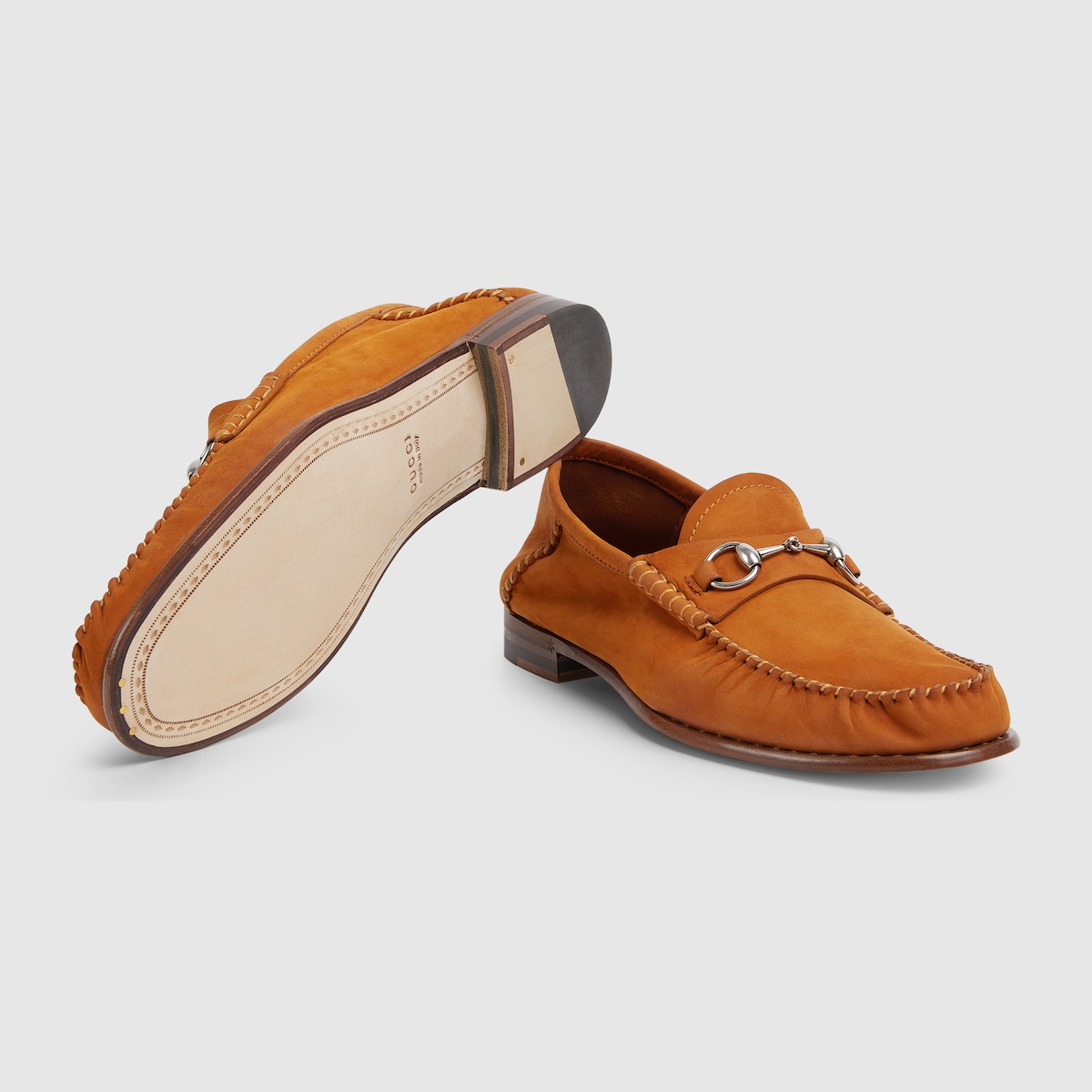 Women's Gigi loafer in dark orange | GUCCI® US