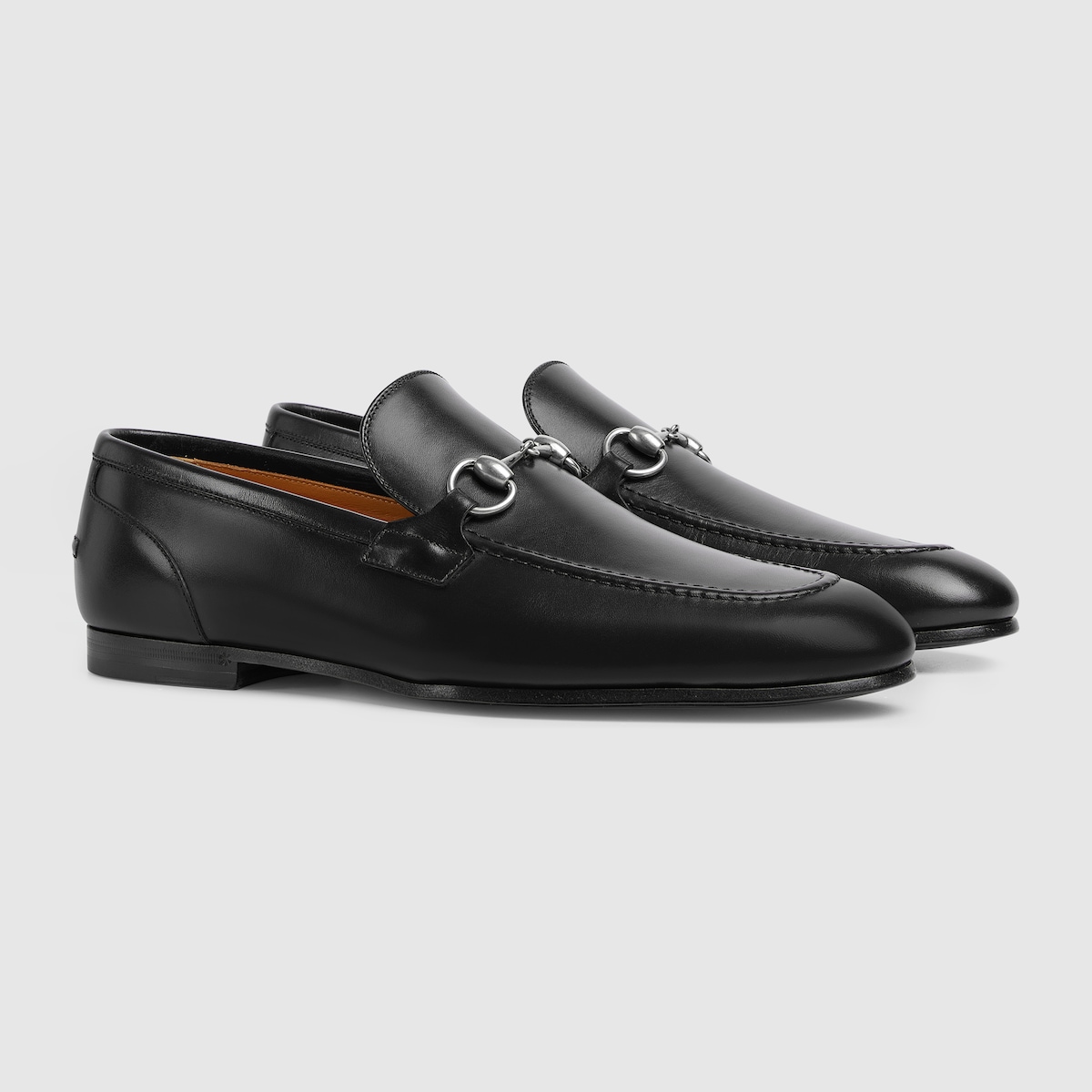 Men's Gucci Jordaan loafer in black leather - thumbnail 7