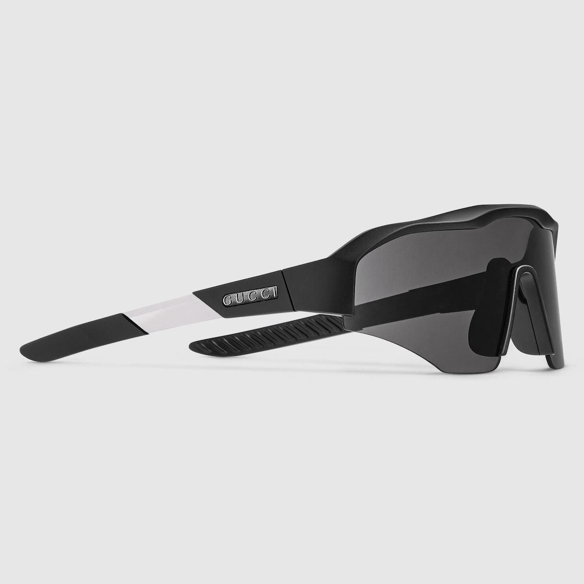 Mask-shaped sunglasses in black | GUCCI® ES