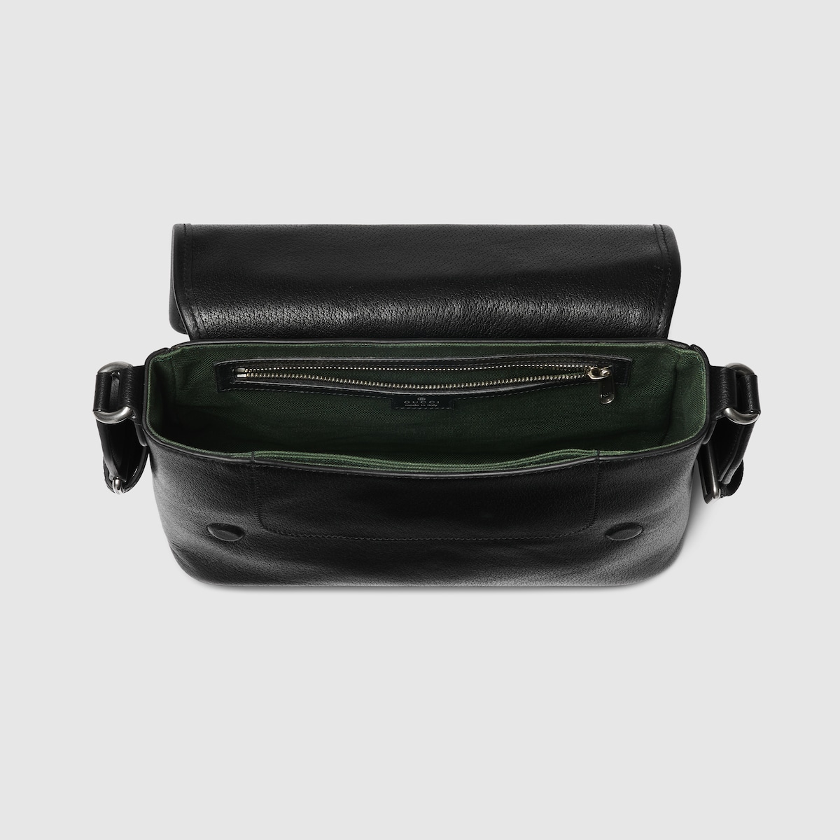 オフィディア〕ミディアム メッセンジャーバッグ ・ブラック