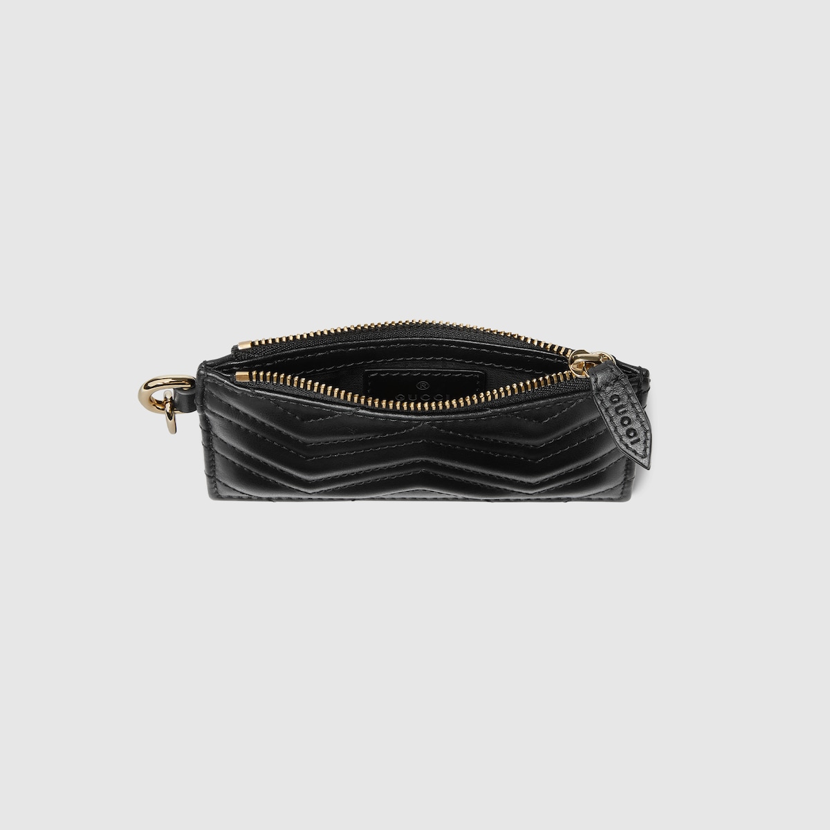 ダブルG iPhone 16 Pro ケース ・ブラック レザー | GUCCI公式