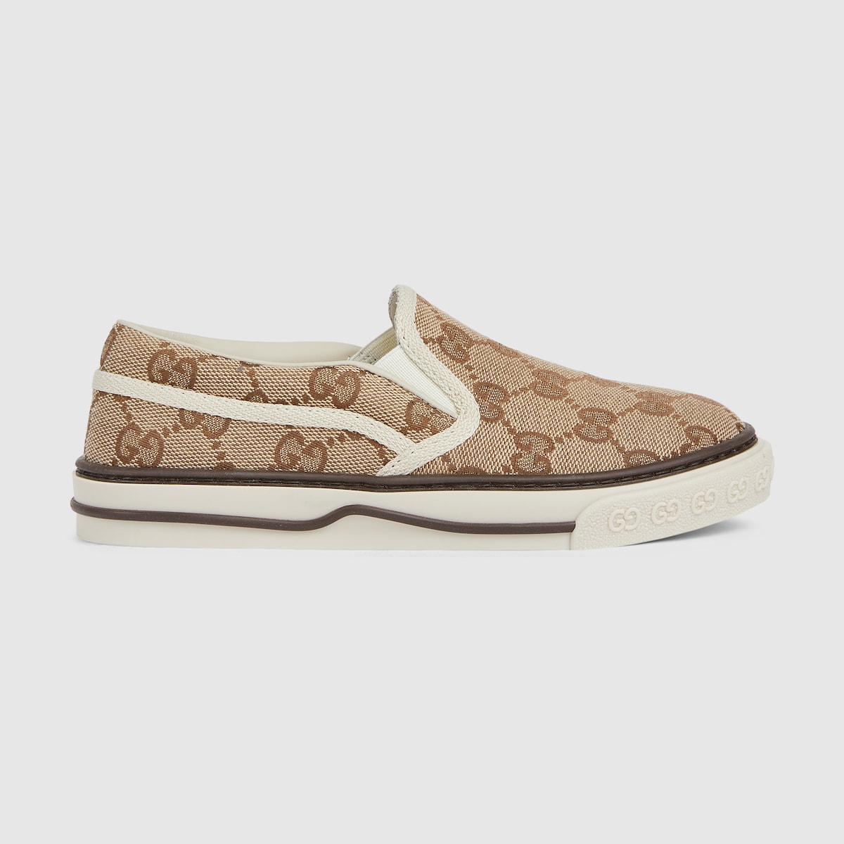 GUCCI ストライプソックス 24-26cm Cotton blend socks with Web in white | GUCCI® US