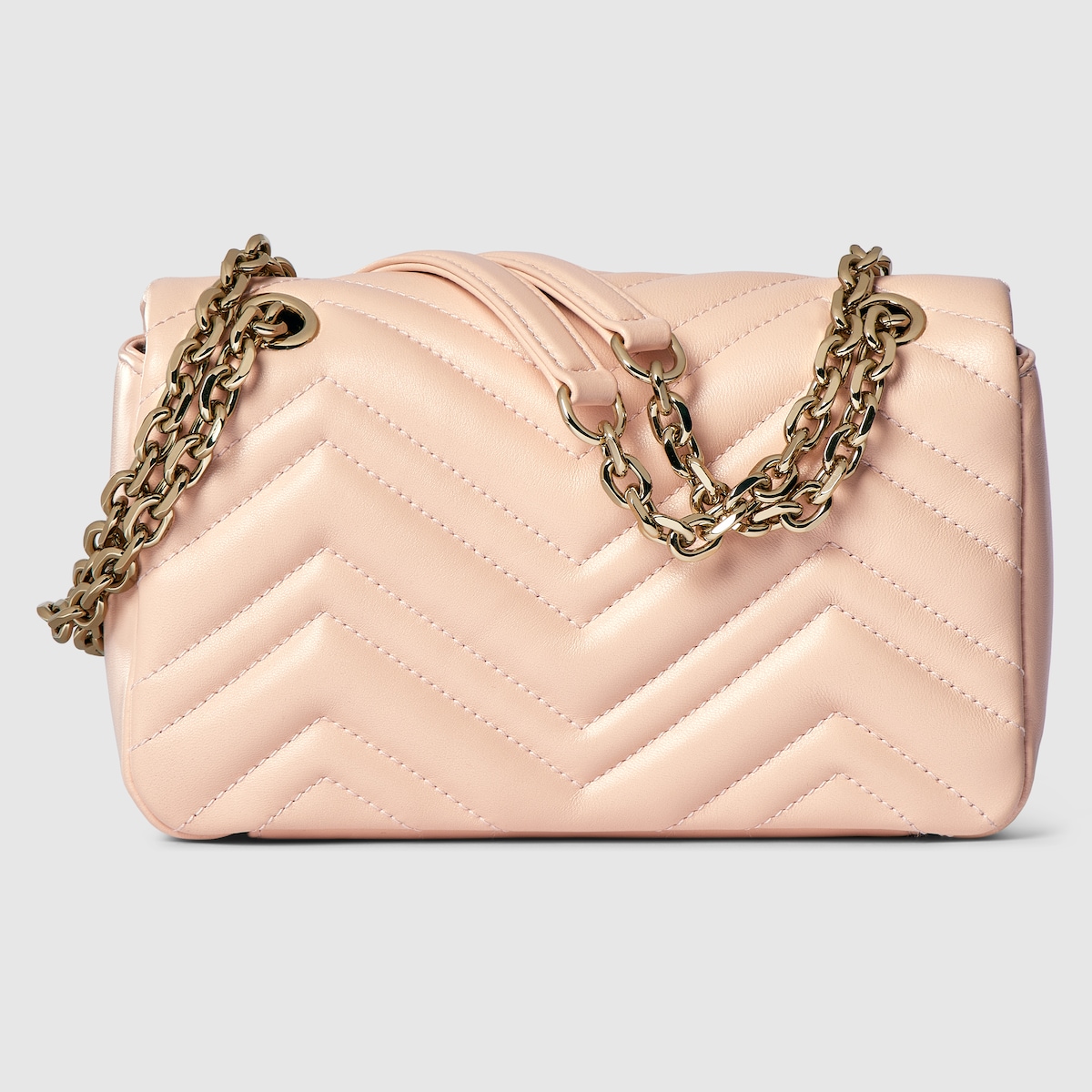 【VIP価格】GUCCI Light Pink Leather Shoulder Bag Amazon.com: Gucci, Pre-Loved Pink Leather GG Marmont