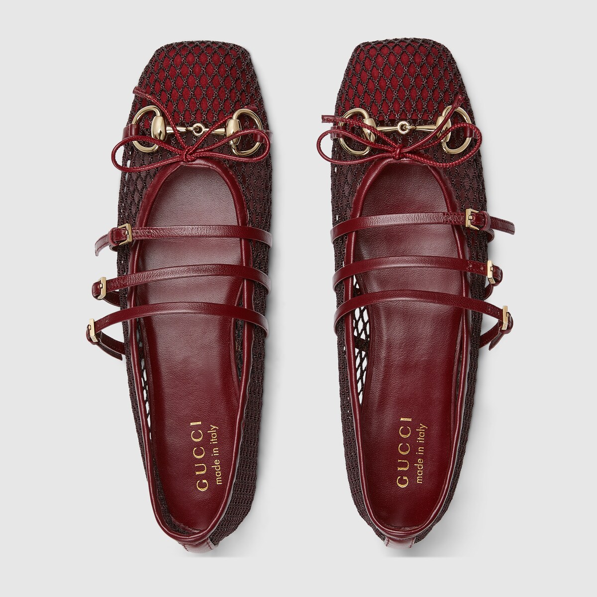 新品未使用GUCCI グッチ スエードホースビットフラットローファー赤34 グッチ ホースビット 1953〕メンズ ローファー ・ライトブラウン