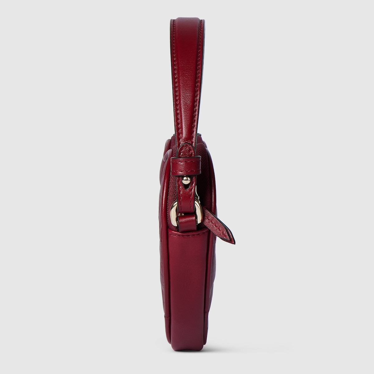 GG Marmont mini bag in Rosso Ancora red leather | GUCCI® US