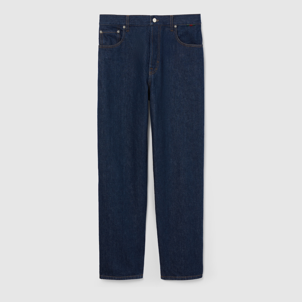 【関税&送料込】Gucci Cotton Jeans With Gucci Rosso Ancora N Gucci Jeans | italist