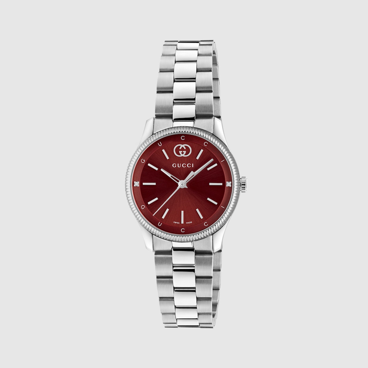 62608◇ GUCCI グッチ/ レディースウォッチ 腕時計 クォーツ シェリー