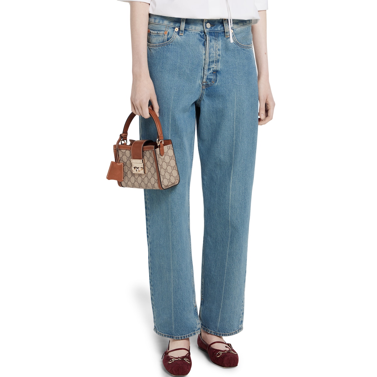 Padlock small top handle bag