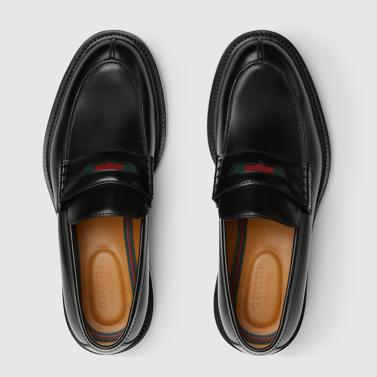 GUCCI グッチ レザー ライン レースアップ シューズ 靴/472749/5