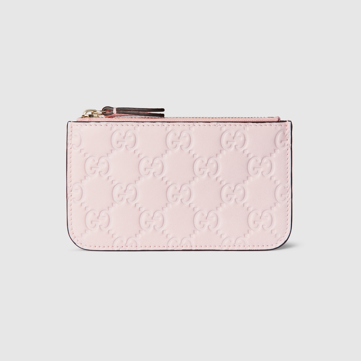 Gucci GGロゴ キーホルダー エンボス　ピンク Gucci GGロゴ キーホルダー エンボス ピンク