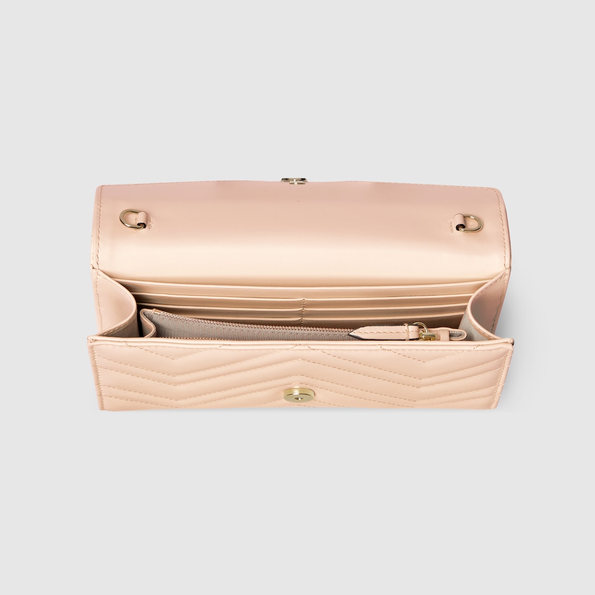 ヘアアクセサリー GUCCI GG Marmont pink wallet with chain 44159798-1_2.jpg