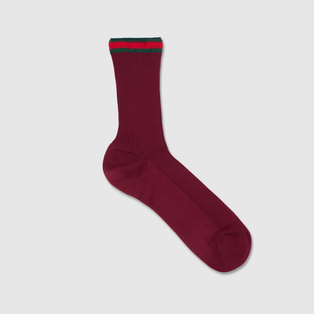 Ribbed Cotton Socks | Beige
