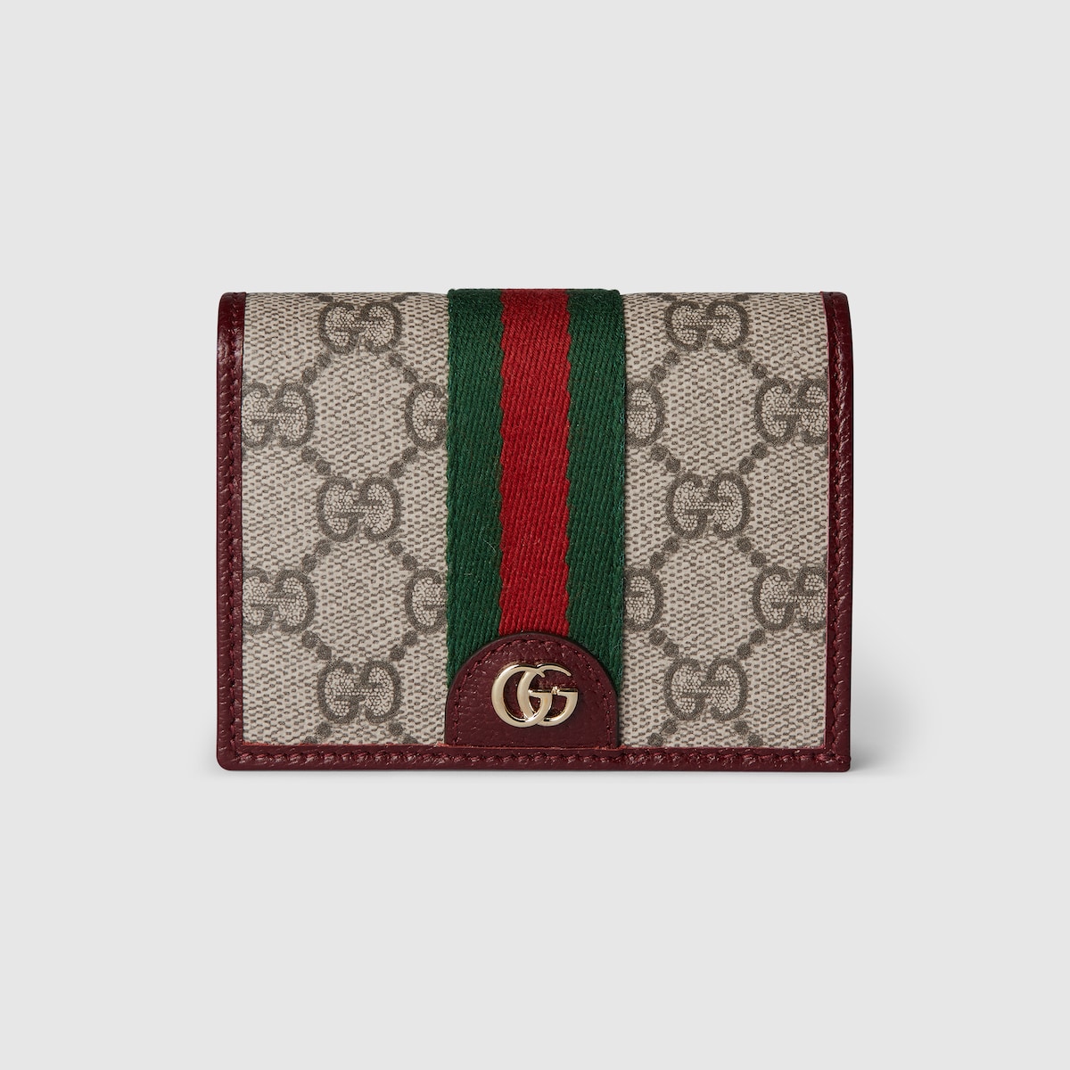 Gucci★素敵！Ophidia Double G l Detail Wallet Ophidia small wallet in beige and brown GG Supreme | GUCCI® CA