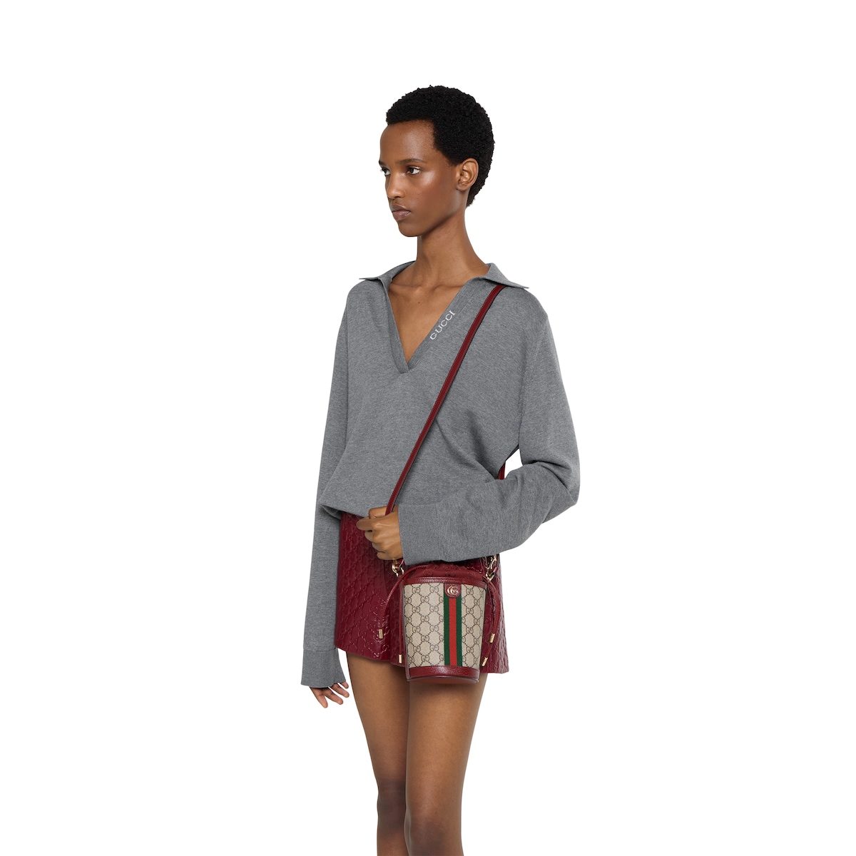 Ophidia mini bucket bag