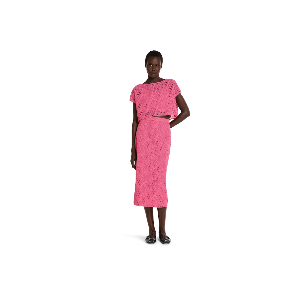 GG macramé skirt