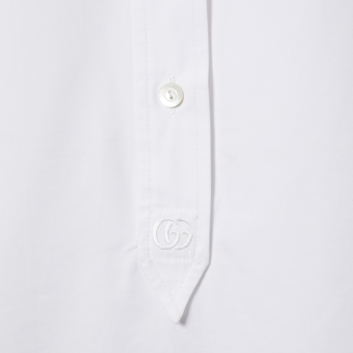 Tシャツ・カットソー Saint Laurent FW24 White poplin shirt (564269Y1H48 9000) Saint Laurent long-sleeve Cotton Shirt | White | FARFETCH